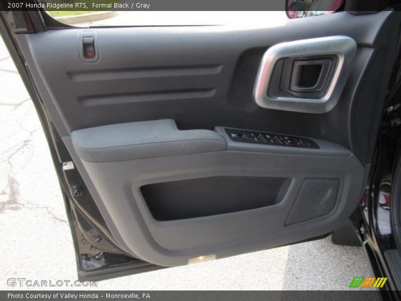 Formal Black / Gray 2007 Honda Ridgeline RTS