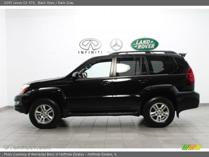 Black Onyx / Dark Gray 2005 Lexus GX 470