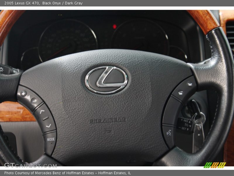 Black Onyx / Dark Gray 2005 Lexus GX 470