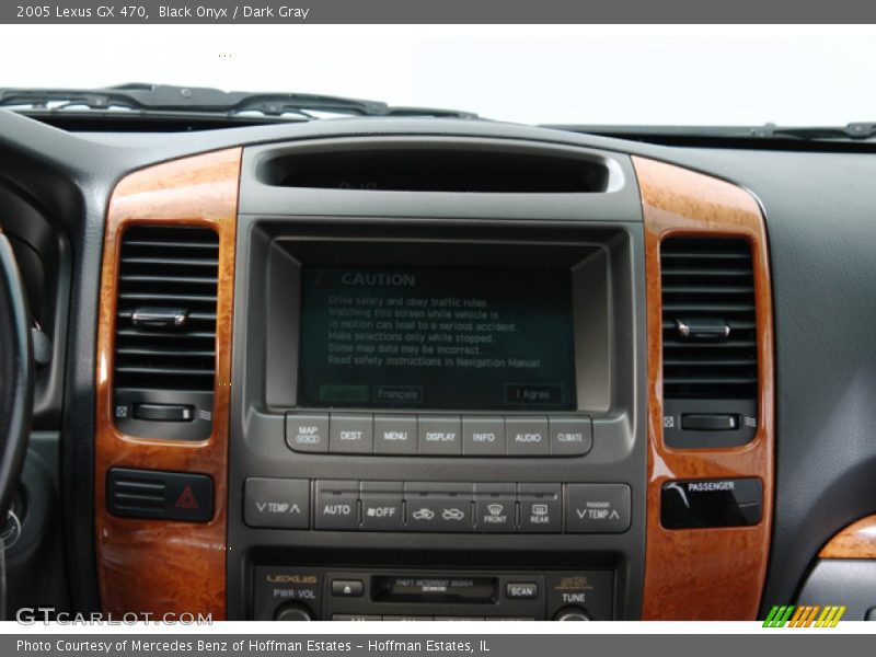 Controls of 2005 GX 470