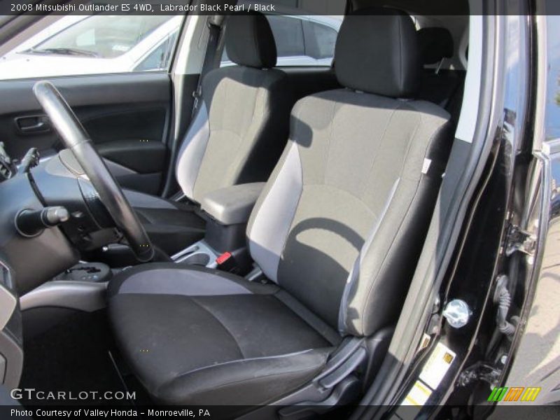 Labrador Black Pearl / Black 2008 Mitsubishi Outlander ES 4WD