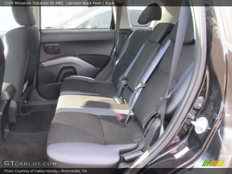 Labrador Black Pearl / Black 2008 Mitsubishi Outlander ES 4WD