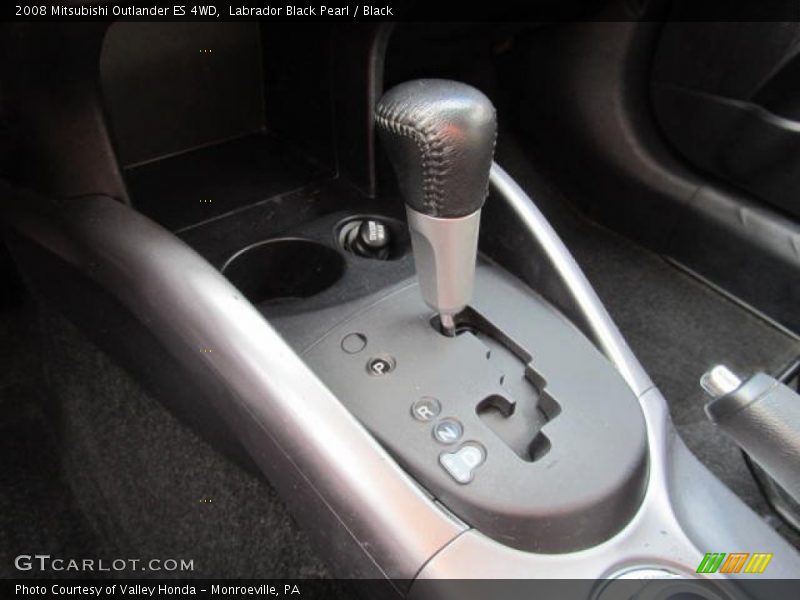 Labrador Black Pearl / Black 2008 Mitsubishi Outlander ES 4WD