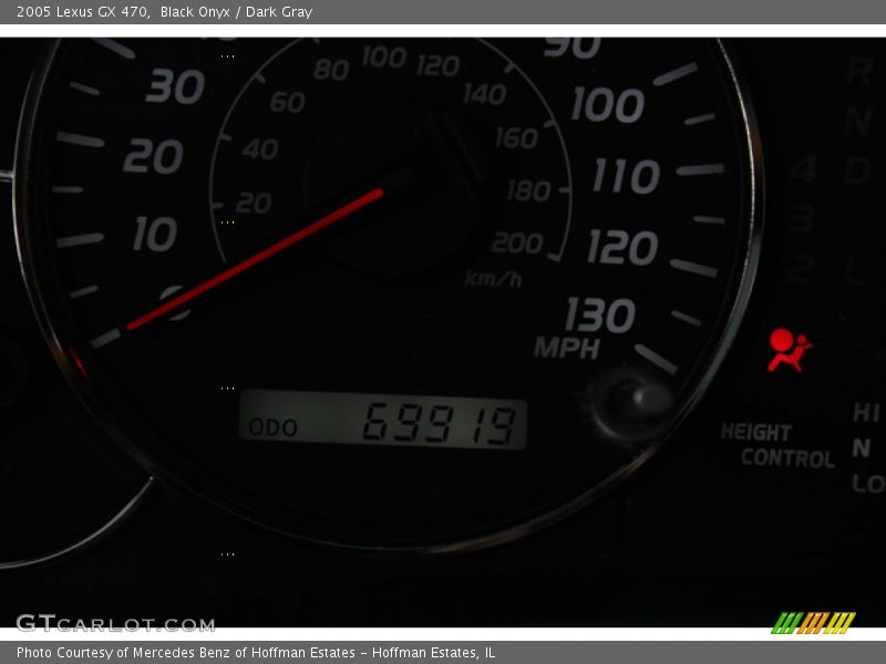 Black Onyx / Dark Gray 2005 Lexus GX 470