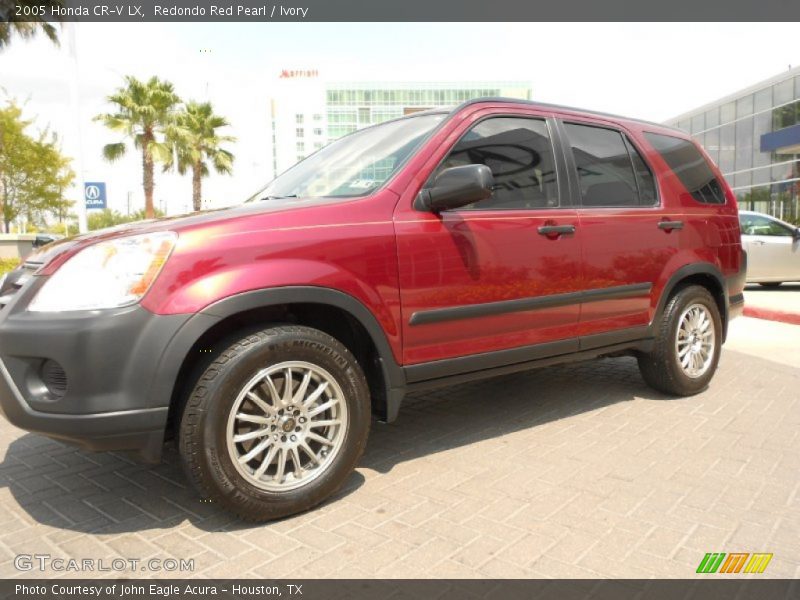 Redondo Red Pearl / Ivory 2005 Honda CR-V LX