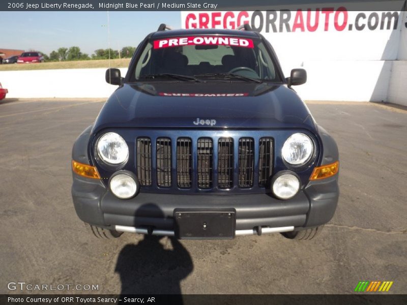 Midnight Blue Pearl / Medium Slate Gray 2006 Jeep Liberty Renegade