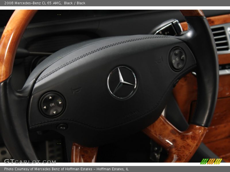 Black / Black 2008 Mercedes-Benz CL 65 AMG