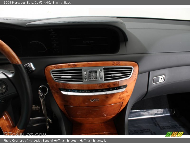 Black / Black 2008 Mercedes-Benz CL 65 AMG