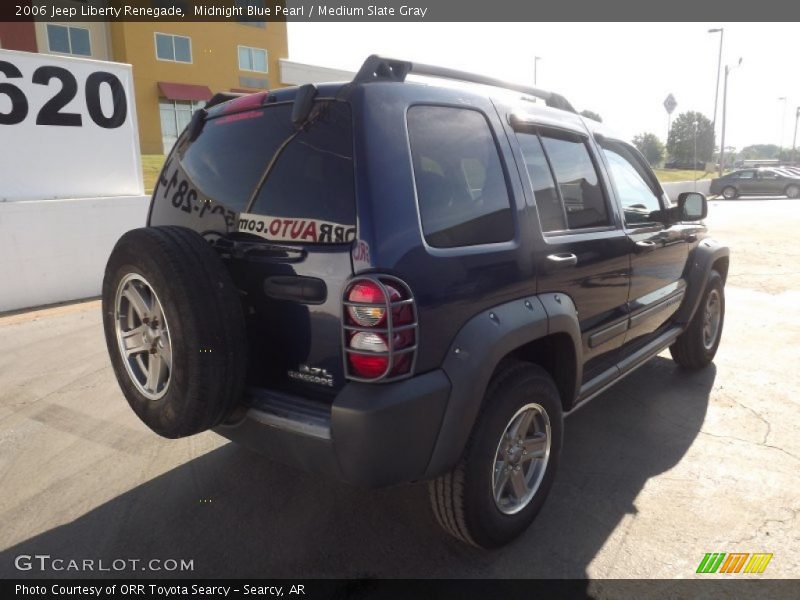 Midnight Blue Pearl / Medium Slate Gray 2006 Jeep Liberty Renegade