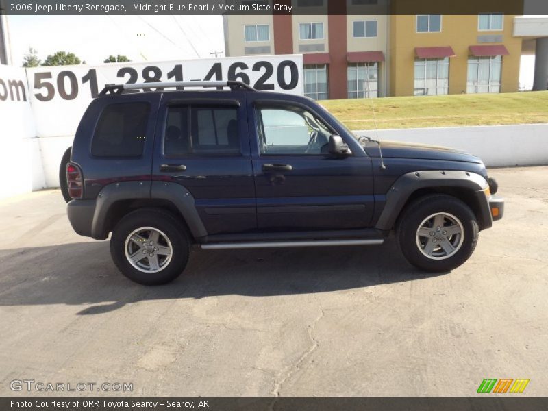 Midnight Blue Pearl / Medium Slate Gray 2006 Jeep Liberty Renegade