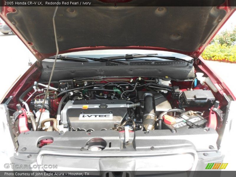 Redondo Red Pearl / Ivory 2005 Honda CR-V LX