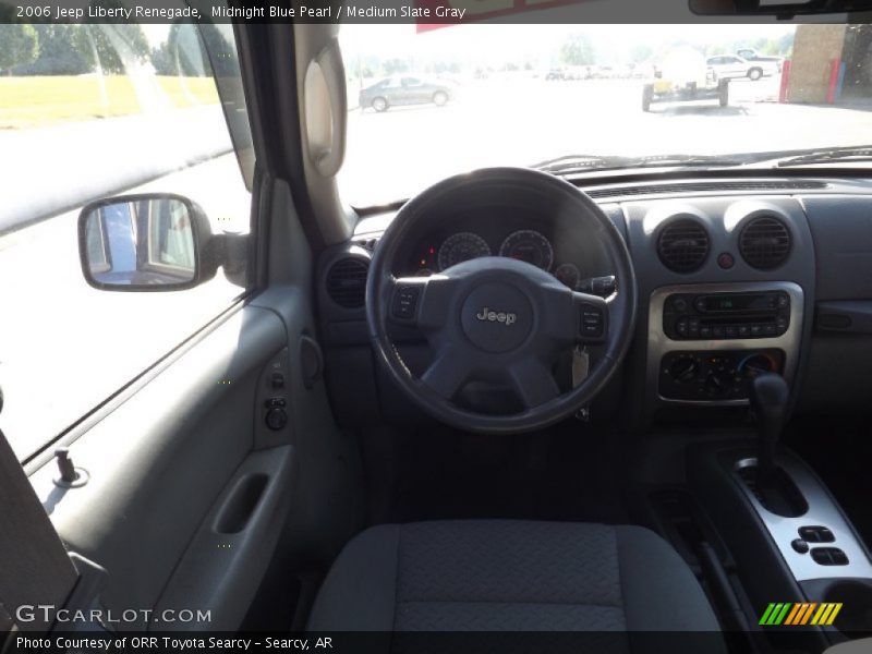 Midnight Blue Pearl / Medium Slate Gray 2006 Jeep Liberty Renegade