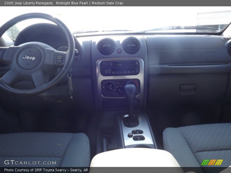 Midnight Blue Pearl / Medium Slate Gray 2006 Jeep Liberty Renegade