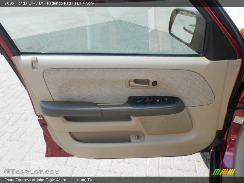Redondo Red Pearl / Ivory 2005 Honda CR-V LX
