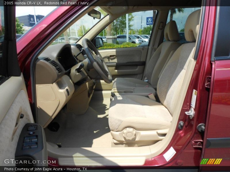 Redondo Red Pearl / Ivory 2005 Honda CR-V LX