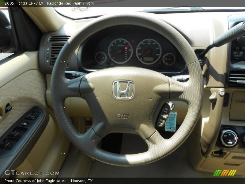 Redondo Red Pearl / Ivory 2005 Honda CR-V LX