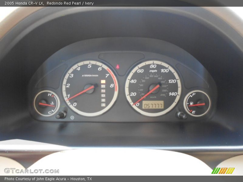 Redondo Red Pearl / Ivory 2005 Honda CR-V LX