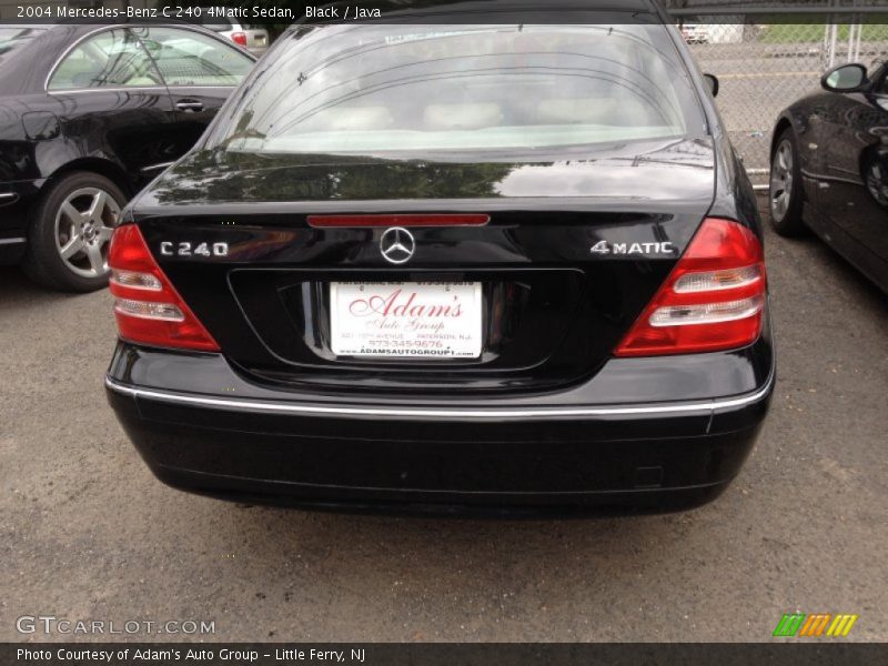 Black / Java 2004 Mercedes-Benz C 240 4Matic Sedan