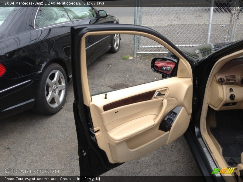 Black / Java 2004 Mercedes-Benz C 240 4Matic Sedan