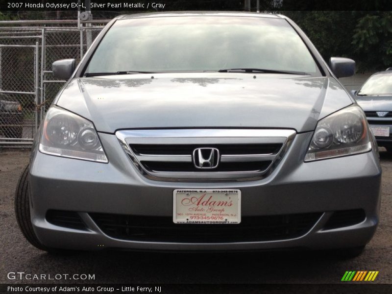 Silver Pearl Metallic / Gray 2007 Honda Odyssey EX-L