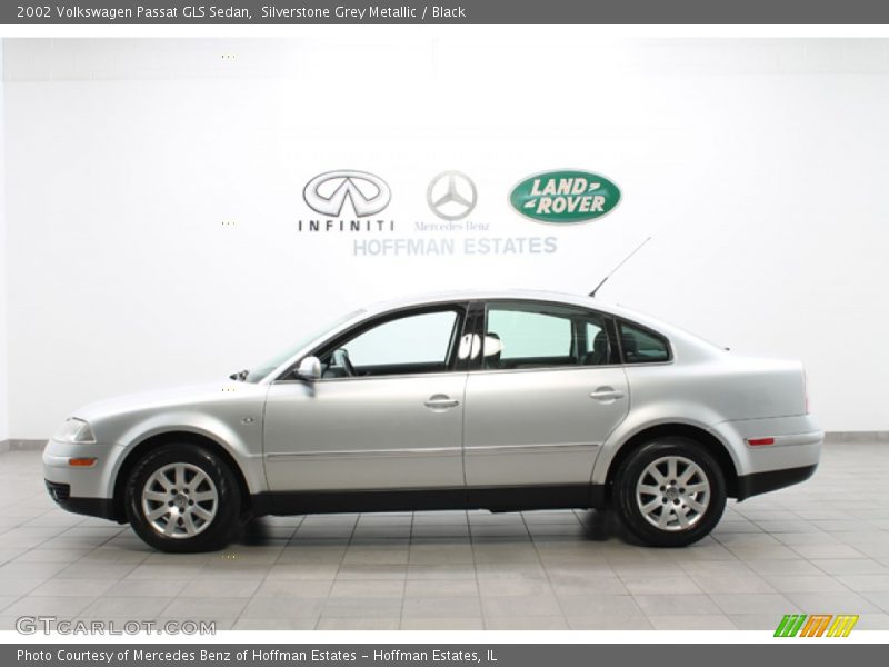 Silverstone Grey Metallic / Black 2002 Volkswagen Passat GLS Sedan