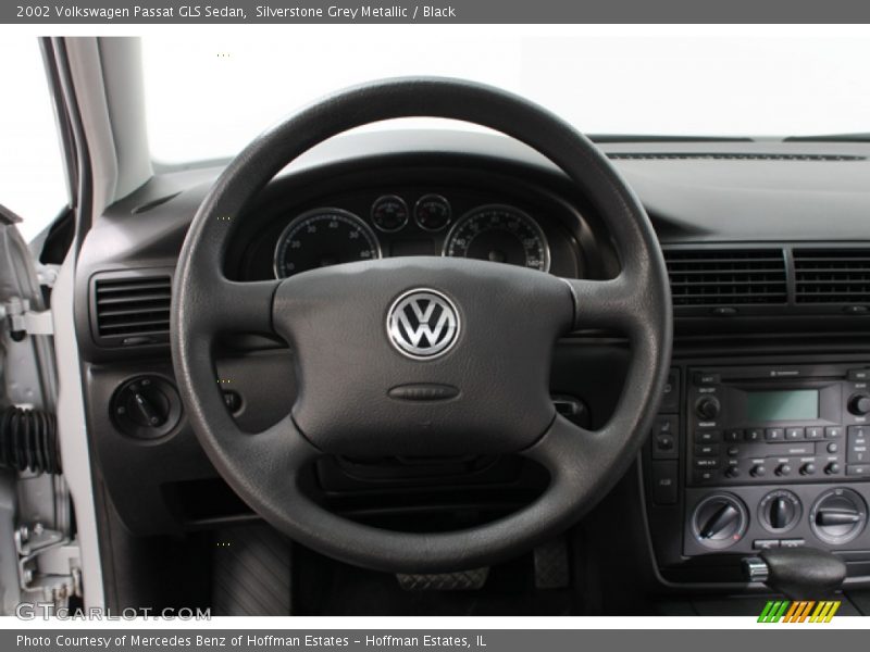 Silverstone Grey Metallic / Black 2002 Volkswagen Passat GLS Sedan