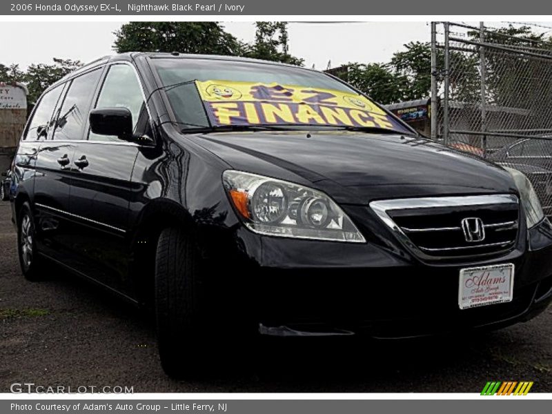 Nighthawk Black Pearl / Ivory 2006 Honda Odyssey EX-L
