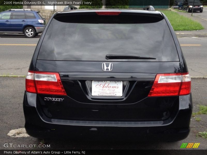 Nighthawk Black Pearl / Ivory 2006 Honda Odyssey EX-L