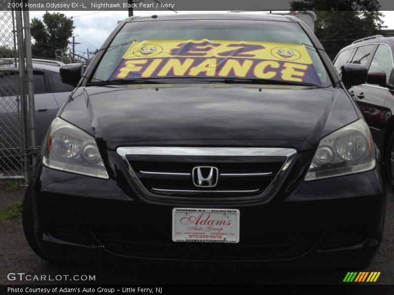 Nighthawk Black Pearl / Ivory 2006 Honda Odyssey EX-L