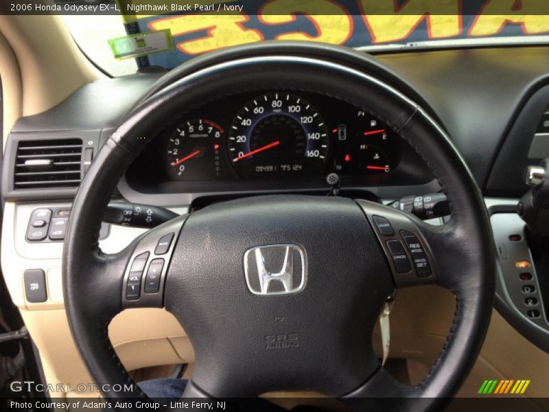 Nighthawk Black Pearl / Ivory 2006 Honda Odyssey EX-L