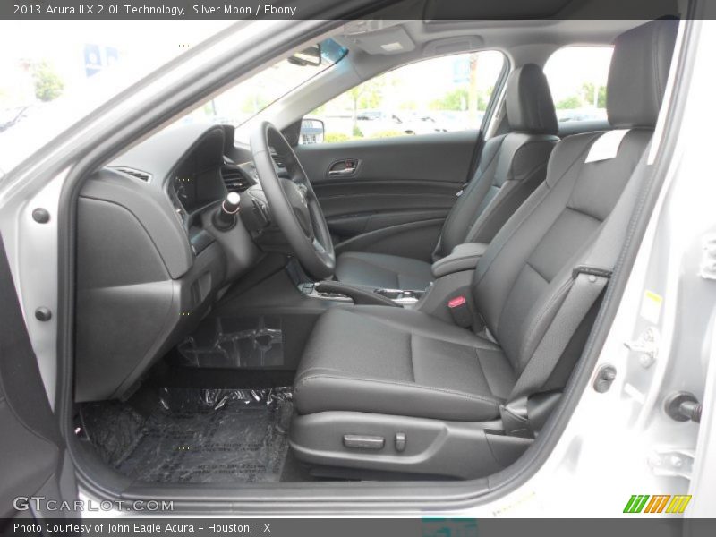 Front Seat of 2013 ILX 2.0L Technology