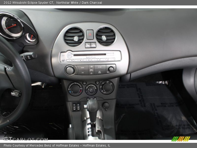 Northstar White / Dark Charcoal 2012 Mitsubishi Eclipse Spyder GT
