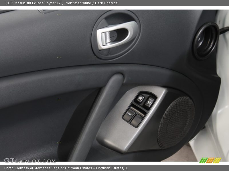 Northstar White / Dark Charcoal 2012 Mitsubishi Eclipse Spyder GT