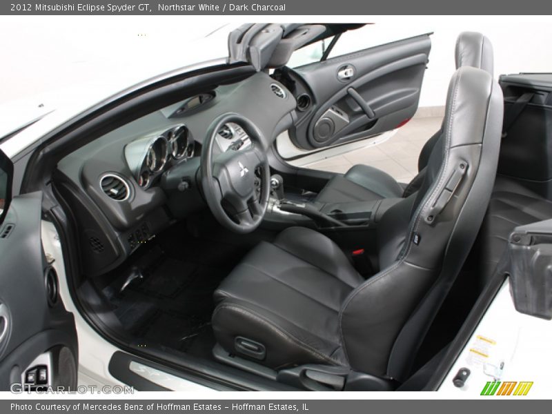  2012 Eclipse Spyder GT Dark Charcoal Interior