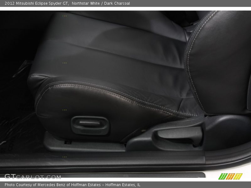 Northstar White / Dark Charcoal 2012 Mitsubishi Eclipse Spyder GT