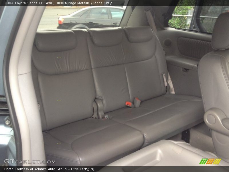 Blue Mirage Metallic / Stone Gray 2004 Toyota Sienna XLE AWD