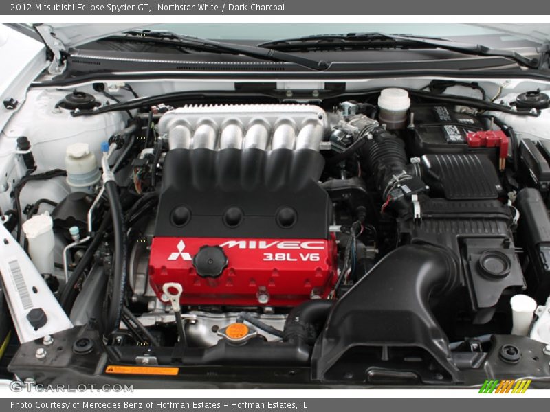  2012 Eclipse Spyder GT Engine - 3.8 Liter SOHC 24-Valve MIVEC V6