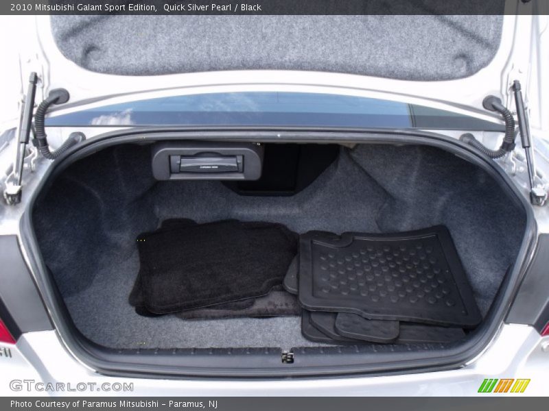 Quick Silver Pearl / Black 2010 Mitsubishi Galant Sport Edition