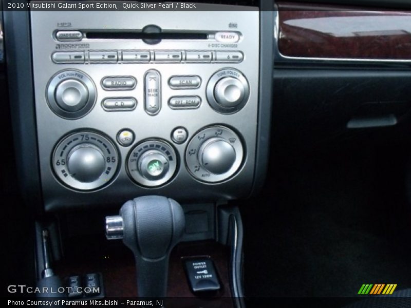 Quick Silver Pearl / Black 2010 Mitsubishi Galant Sport Edition