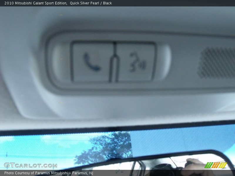 Quick Silver Pearl / Black 2010 Mitsubishi Galant Sport Edition