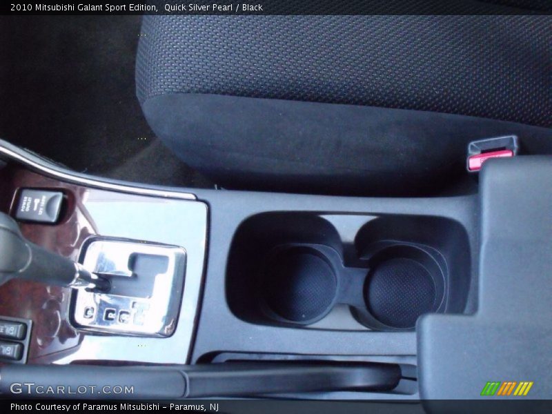 Quick Silver Pearl / Black 2010 Mitsubishi Galant Sport Edition