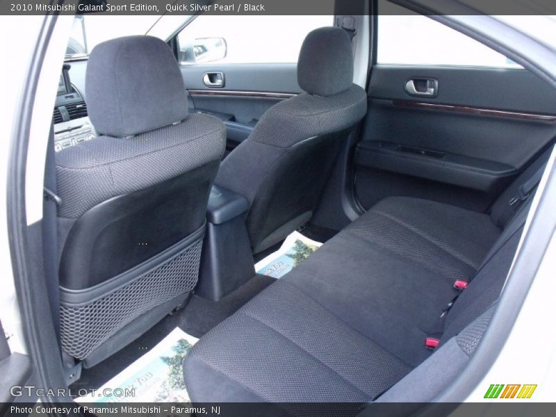 Quick Silver Pearl / Black 2010 Mitsubishi Galant Sport Edition