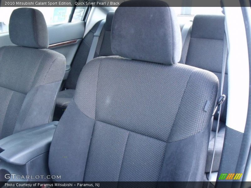 Quick Silver Pearl / Black 2010 Mitsubishi Galant Sport Edition