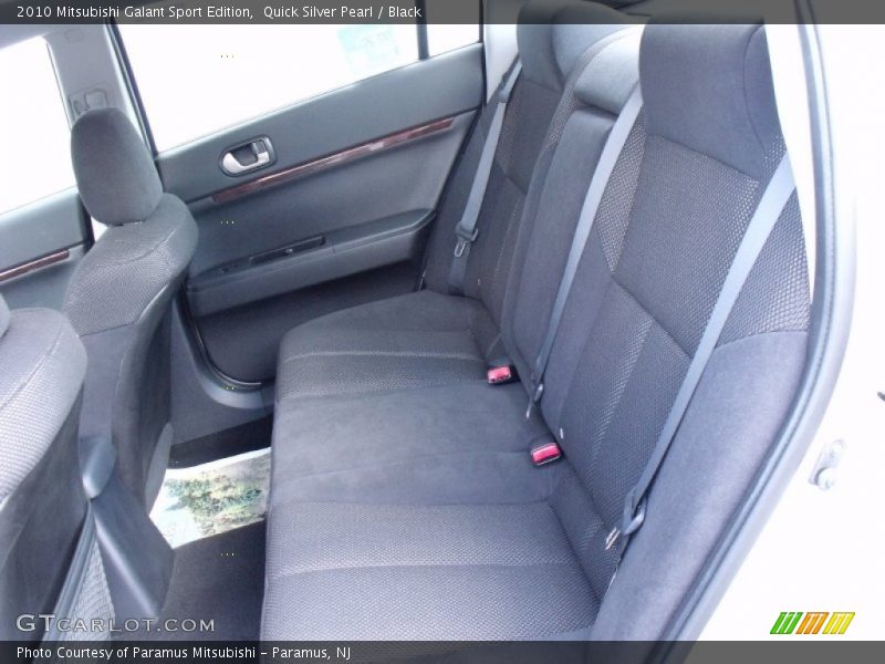 Quick Silver Pearl / Black 2010 Mitsubishi Galant Sport Edition