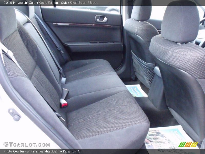 Quick Silver Pearl / Black 2010 Mitsubishi Galant Sport Edition