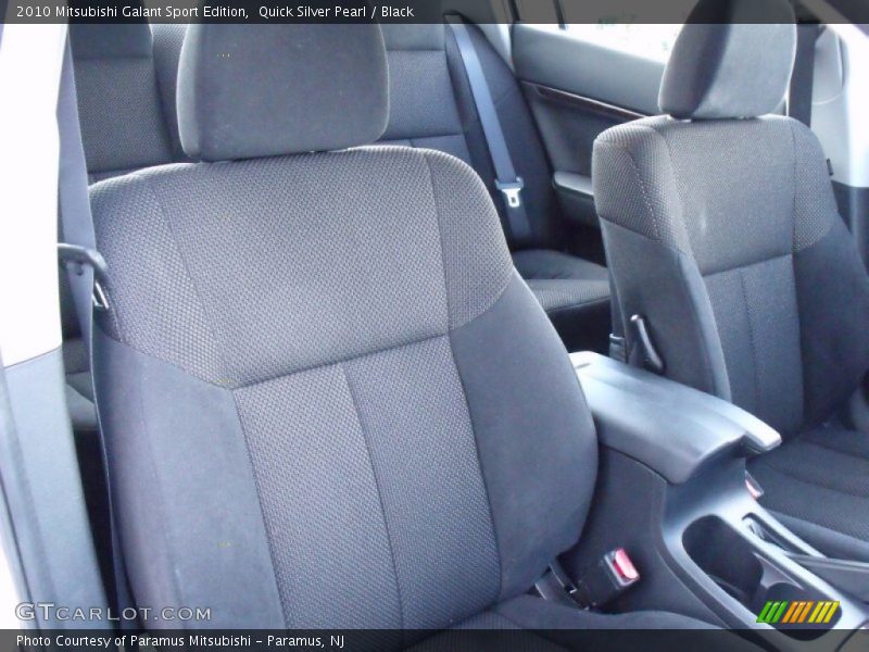 Quick Silver Pearl / Black 2010 Mitsubishi Galant Sport Edition