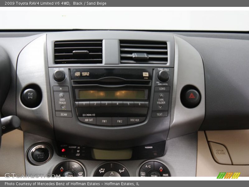 Black / Sand Beige 2009 Toyota RAV4 Limited V6 4WD