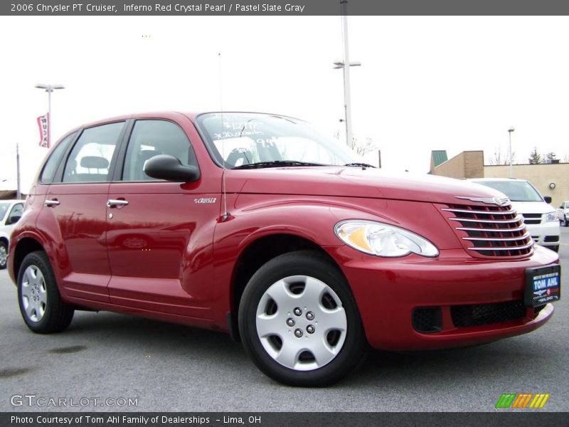 Inferno Red Crystal Pearl / Pastel Slate Gray 2006 Chrysler PT Cruiser