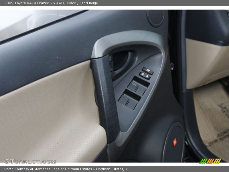 Black / Sand Beige 2009 Toyota RAV4 Limited V6 4WD