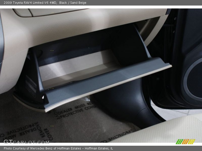 Black / Sand Beige 2009 Toyota RAV4 Limited V6 4WD